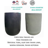 BILIK AIR KOLAM MANDI PASU TANAMAN AIR FIBERGLASS