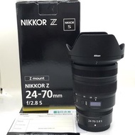 Nikon Z 24-70mm F2.8 S 香港行貨 新淨靚仔 包裝全齊 真真正正手快有 歡迎trade in
