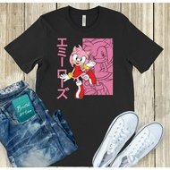 Amy Rose Sonic The Hedgehog And Friends Jersey Short Sleeve