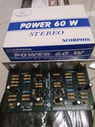 Kit Power Amplifier 60watt stereo