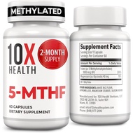 10X Health 5 Mthf - 60 Capsules