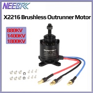 SUNNYSKY  2216 Outrunner Motor X2216 880KV 1400KV 1800KV II 2-4S Brushless Motor For RC Drone 400-80