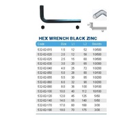 10MM-19MM NIETZ  Hex Key ALLEN KEY HEX Key L Wrench ALLEN KEY HEX DRIVER