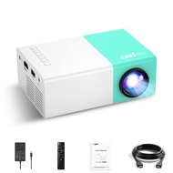 Portable Projector, wepvo Mini Projector for Kids Gift, Outdoor Movie Projector, LED Pico Video Proj
