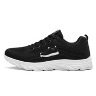 【Ready Stock】Size 38-47 Large Mesh Breathable Couple Shoes Large Size Men's Casual Sports Outdoor Fi