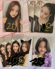 放Itzy Cheshire小卡