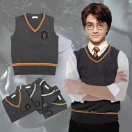 Harry Potter Inspired Gryffindor Knitted V-Neck Sweater Vest