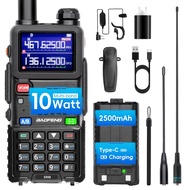 5RM Ham Radio 10W High Power(Upgrade of UV-5R) AR-5RM, 8 Bands Long Range Two Way Radio Handheld,NOA