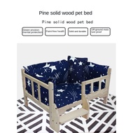 Dog Kennel Dog Bed Pet Bed Cat Bed Pet Bed Schnauzer Bed Teddy Nest Dog Solid Wood Bed Cat Small Bed