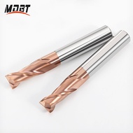 Yz> HRC55 Carbide End Mill 1 2 4 5 6 8 10 12mm 4/2Flutes Milling Cutter Alloy Coating Tungsten Steel