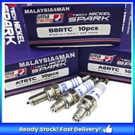 ( NICKEL ) UMA RACING UTECH NICKEL SPARK PLUG A7RTC A6RTC B8RTC LC135 Y15 Y16 SRL RS RSX DASH MR3