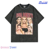 Bandit Area "emma roberts" Oversized T-shirt washing washed