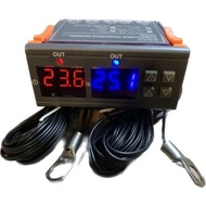 Digital Temperature Controller GAUGE ALARM Dog Watch Engine Over Heat Sensor