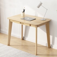【AOTTO】北歐風實木桌腳單抽屜書桌 電腦桌