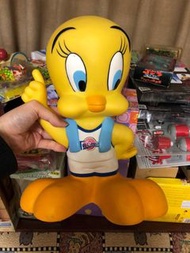 空中大灌籃 華納1999 tweety 崔弟12寸 存錢罐空中大灌籃 華納1999 tweety 崔弟12寸 存錢罐 高