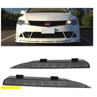 Honda civic fd 2006-2012 front bumper mugen rr led daylight drl light lamp taiwan