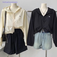 [Initiation Dawn] Women's Hooded Drawstring Jacket - Summer Fashion & Sun Protection