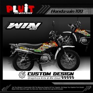 Stiker Decal Honda WIN 100 full body