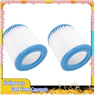 【D&F】2Pcs Pool Filter Cartridges 89x79x45Mm Replacement Swimming Pool Filter for Pool Filter Pump Cl