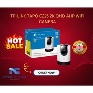 TP-LINK TAPO C225 2K AI FHD INDOOR / HOME Security Wi-FI IP Camera Bundle with Micro SD Memory Card 