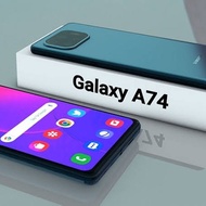 Samsung a74 5G 2023 Terbaru 8+12-254Gb 102Mb pixel