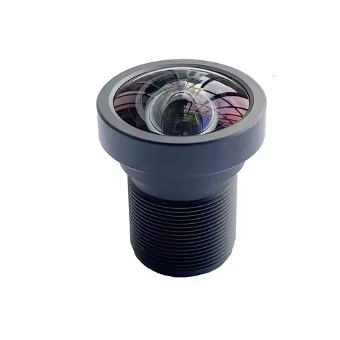 8MP 2.1mm CCTV Lens 1/2.7" Inch No-Distortion F2.2 M12 Mount with 650nm IR filter for Security Surve