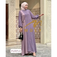 Fashion Muslim Terbaru Baju Gamis Wanita Dress Syari Muslimah Dress Casual Mdly Gold Busui Frendly Wudhu Frendly Fara Dress by Mdly