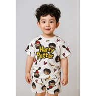 (1-6Y) HM PLAYSET JALAN BOY WAFFLE COTTON