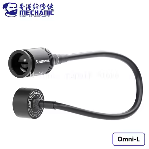MECHANIC Omni-L 5W High CRI Microscope LED Ring Light Source Modular Adjustable Bendable Stepless Di