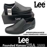Premium Quality Men’s Class Lee’s Oxford Black Formal Shoes Kasut Kulit Lelaki Lee