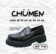 (มีสินค้าพร้อมส่ง) Loafer shoes มีไซส์ใหญ่ถึง44 #chumen ✨▪️รุ่นใหม่งานรองเท้าหนังผู้ชาย➿
