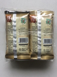 ☻ ∇ Kimnori Sambuja Korean Mini DoSiRak Gim Roasted Laver Seaweed 2gx10