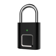 Fingerprint Padlock Lock Smart Luggage Bag Lock Security Padlock Biometric Door Lock Keyless Fingerprint Storage Padlock