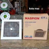 Ceiling Exhaust Fan Maspion 10inch 25cm Hexos Plafon 10" Murah Baru