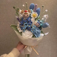 Chinese Valentine's Day Gift Homemade Meaning Hand-Knitted diy Material Bag Wool Crochet Immortal Bo