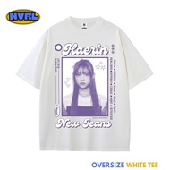 Oversized haerin vintage tee