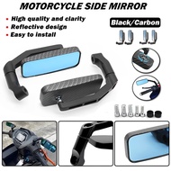 Motorcycle Side Mirror Universal Aluminum Alloy CNC Racing Rear View Mirrors Yamaha Honda NVX XMAX N