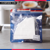 Bincoo掛耳咖啡濾紙扇形摩卡壺圓形濾紙手衝一次性過濾紙盒裝 v60