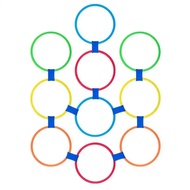 1step Hopscotch Hoop Toy Educational Toy for Children Indoor Outdoor Jumping Toy T054