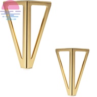 Metal Furniture Leg 6.1inch Height Triangle Furniture Feet Sturdy Cabinet Sofa Hollow Support Leg  S