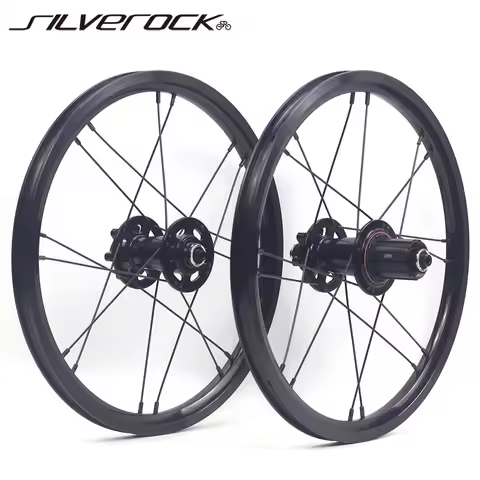SILVEROCK-Alloy Wheels, 16in" 305, 349 Disc Brake, for Fnhon Gust K3 Plus Folding Bike, Custom Bicyc