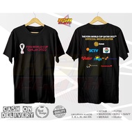 2022 World Cup Distro T-Shirt Emtek Group Official Broadcaster 2022 Qatar World Cup Can Be Customize