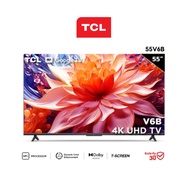 TV TCL 55 นิ้ว UHD 4K GOOGLE TV EDGELESS DESIGN (2022) รุ่น 55T635 ประกันศูนย์3ปี