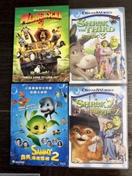 夢工場動畫 DVD 4套裝 史力加 荒失失奇兵 森美海底歷險