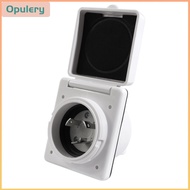 ช่อง30A ไฟฟ้าพร้อมหน้าแปลนสำหรับ RV และ Motorhome