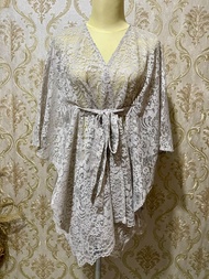 KEBAYA BRUKAT / BRUKAT KEBAYA / ATASAN KEBAYA MODEL KIMONO KONDANGAN MEWAH