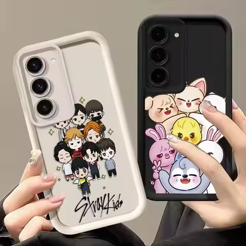 Phone Case For Samsung Galaxy S26 S25 S24 S23 S22 S21 FE S20 ULTRA PLUS 5G Silicone Case Shell Capa 