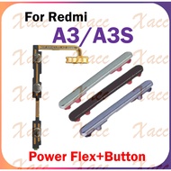 For Xiaomi Redmi A3 / A3X 23129RN51X Battery Back Cover Full Set with Middle Frame Buttons Camera Le