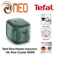 Tefal RK818A Rice Master Rice Cooker 1.8L - 2 YEARS WARRANTY