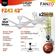 🔥2 SET🔥DEKA F5DC BABY PRO | KRONOS K6DC | FANZO TURBO | HUNTER 42" 46" 5 Blade Baby Fan Mini Ceiling